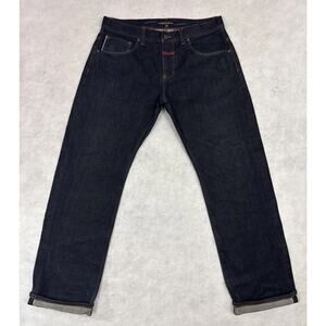 Marithe Francois Girbaud Jeans Mens 36 Blue Selvedge Redline Denim Vintage